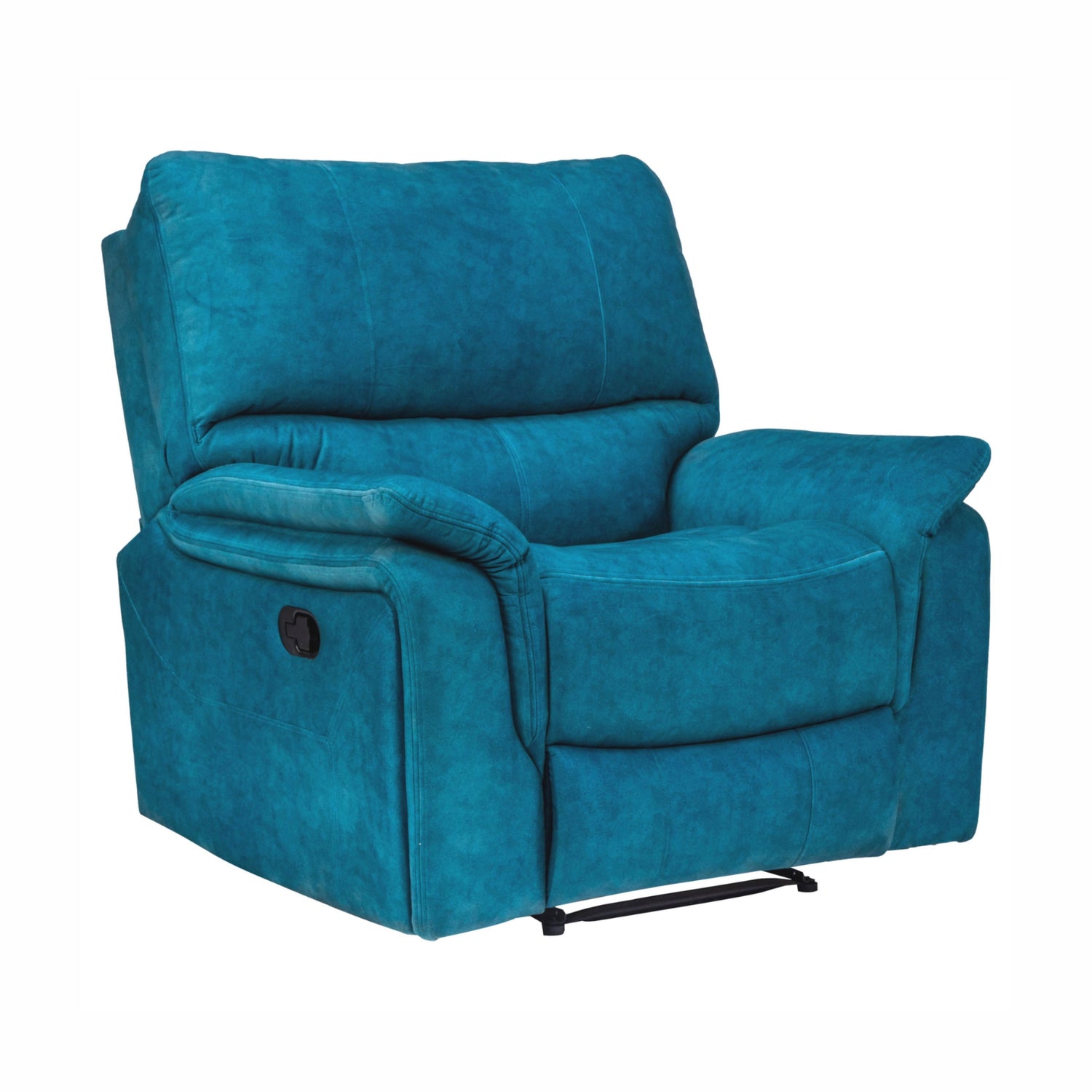 Brussels Fabric Recliner 1-Seater - Blue_1