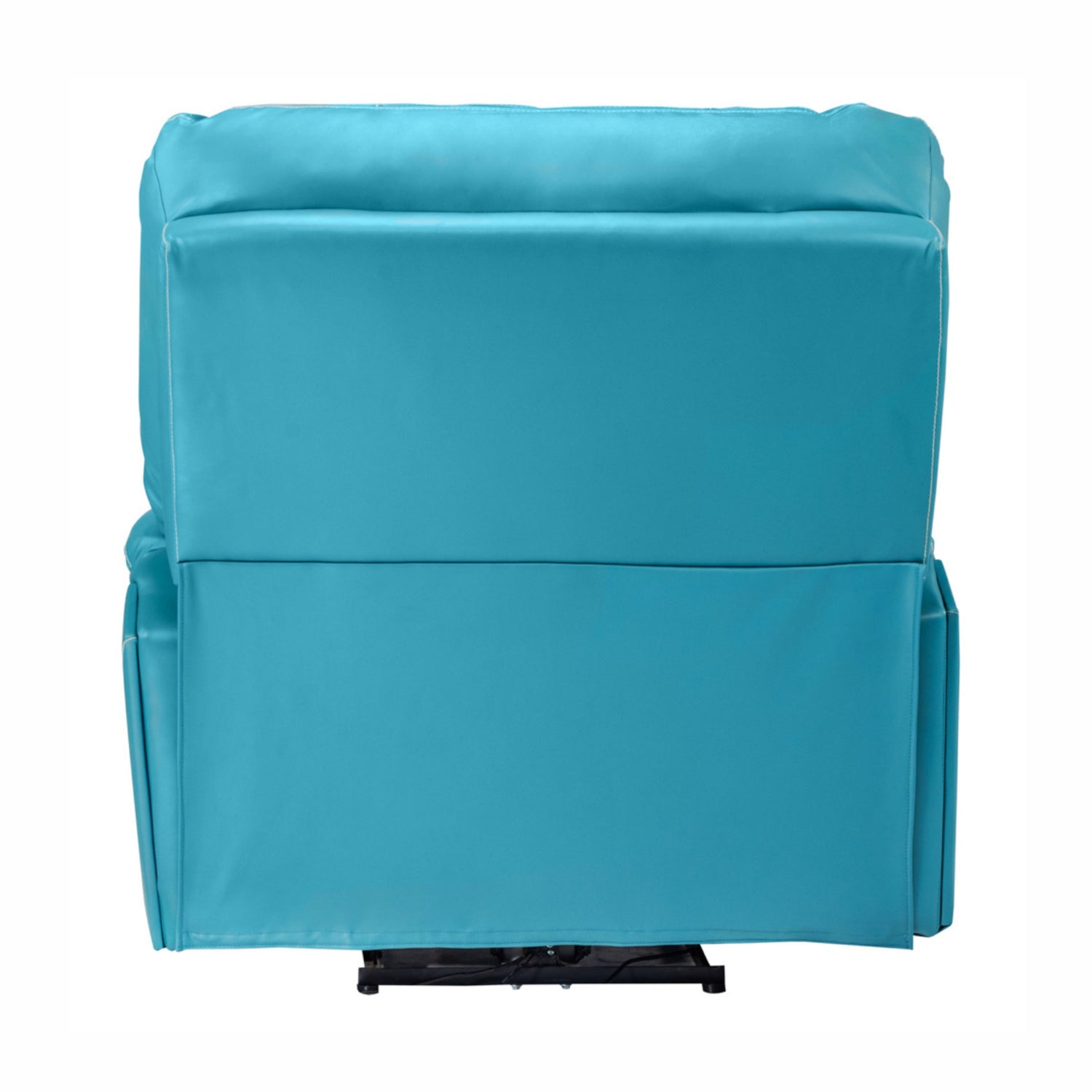 Brussels Rexine Recliner 1-Seater - Blue_6
