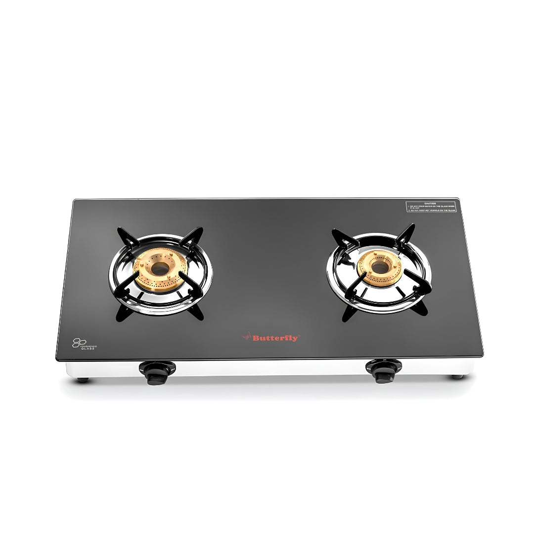 ButterflyL3940A00000GlassTopLPGStoveRadiant2Burner-Black-FrontView-1