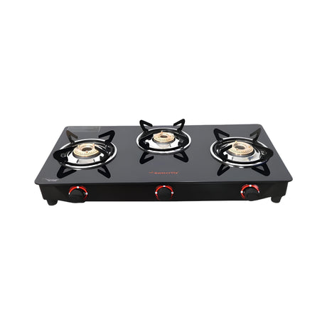 ButterflyTrio3BurnerManualGasStove-Black_FrontView_1