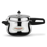 Butterfly Curve SS Pressure Cooker 5.5L