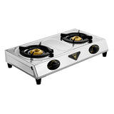 Butterfly Ace 2-Burner Stainless Steel LPG Gas Stove – Silver