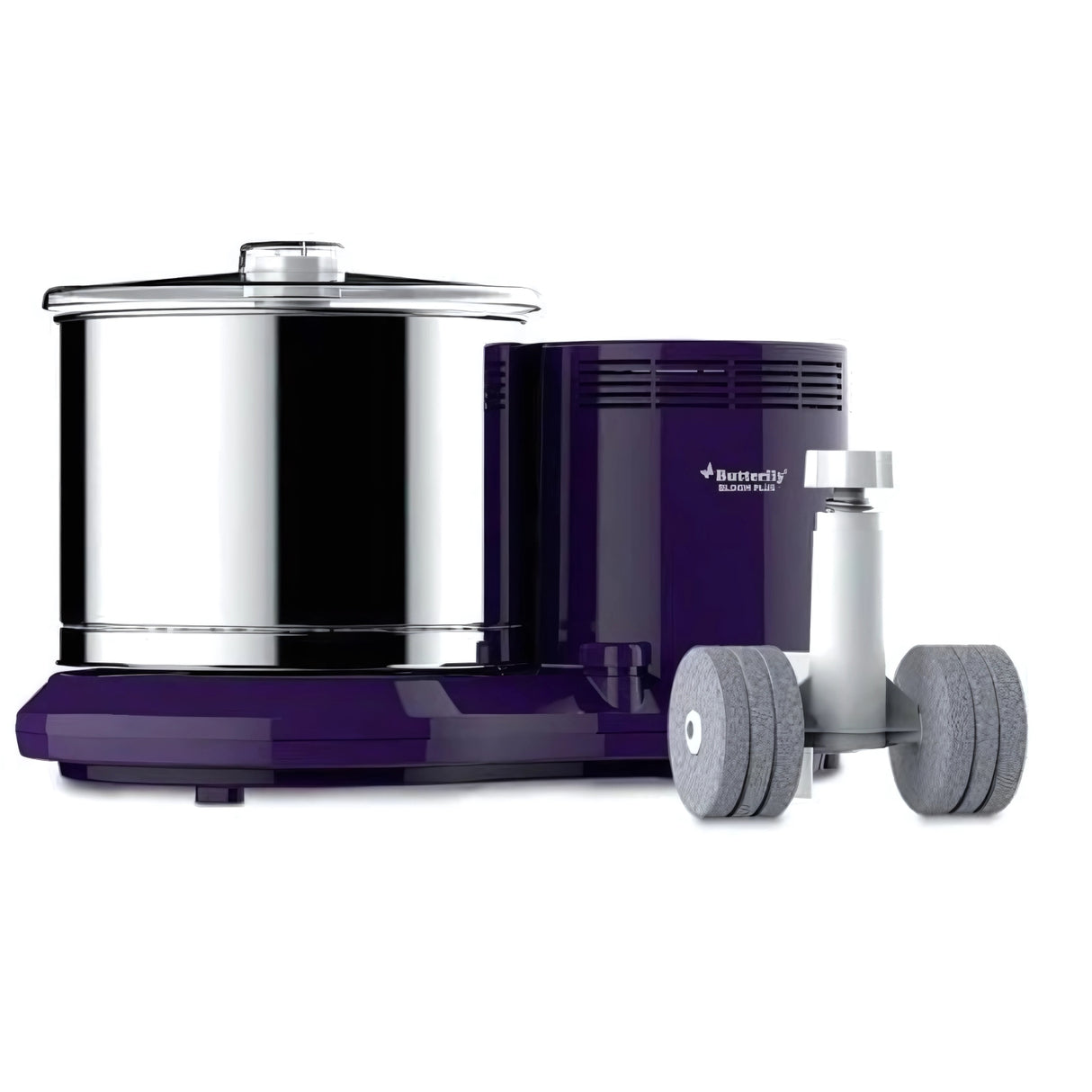 Butterfly Bloom Plus 2L Tablet Wet Grinder - Purple