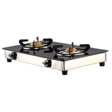 Butterfly Duo Plus 2-Burner Glass-Top Stove – Black Glass