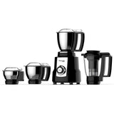 Butterfly Magnum 1.2 HP Mixer Grinder – 4 Jars, Powerful 1200W Motor, Sleek Black Design for Superior Grinding and Blending