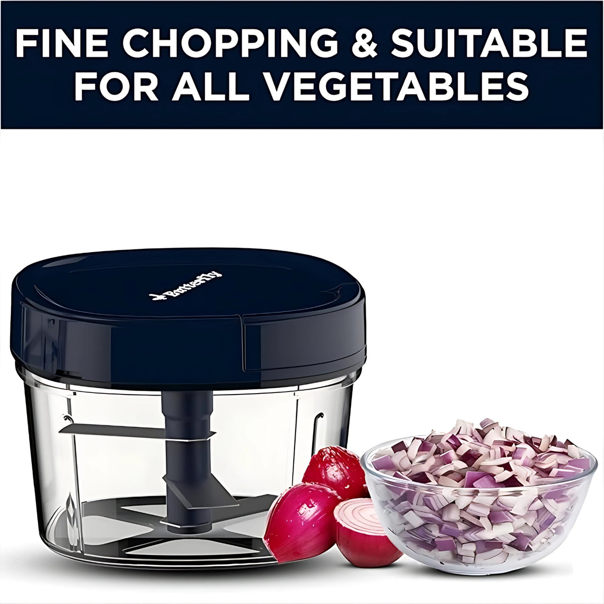 Butterfly Mini Chopper 600 ml - Blue