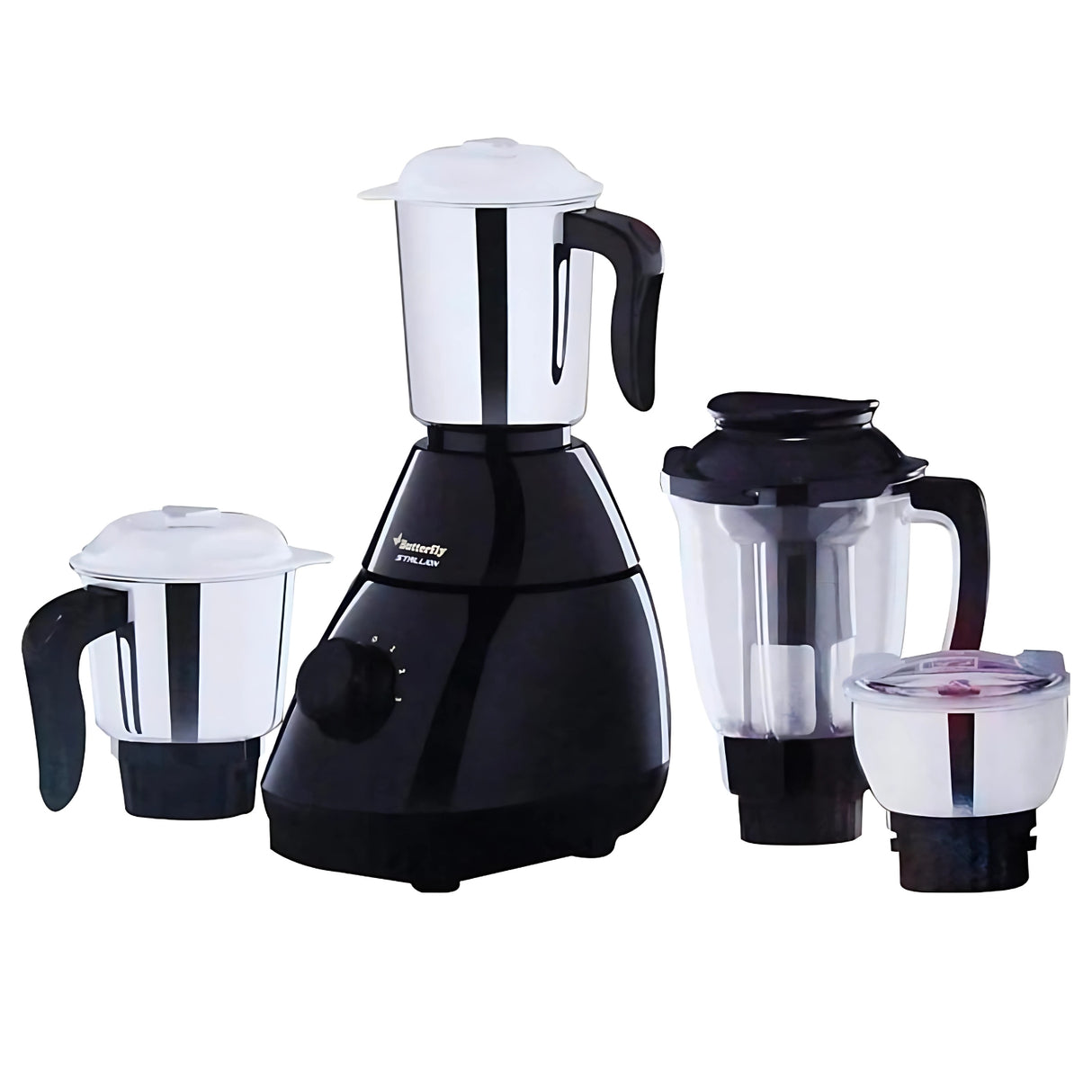 Butterfly Stallion 750W Mixer Grinder – Ink Blue, 4 Jars, Stylish Design, Powerful Motor, Durable Build