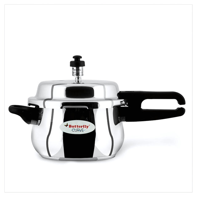 Butterfly Curve SS Pressure Cooker 3 L_1