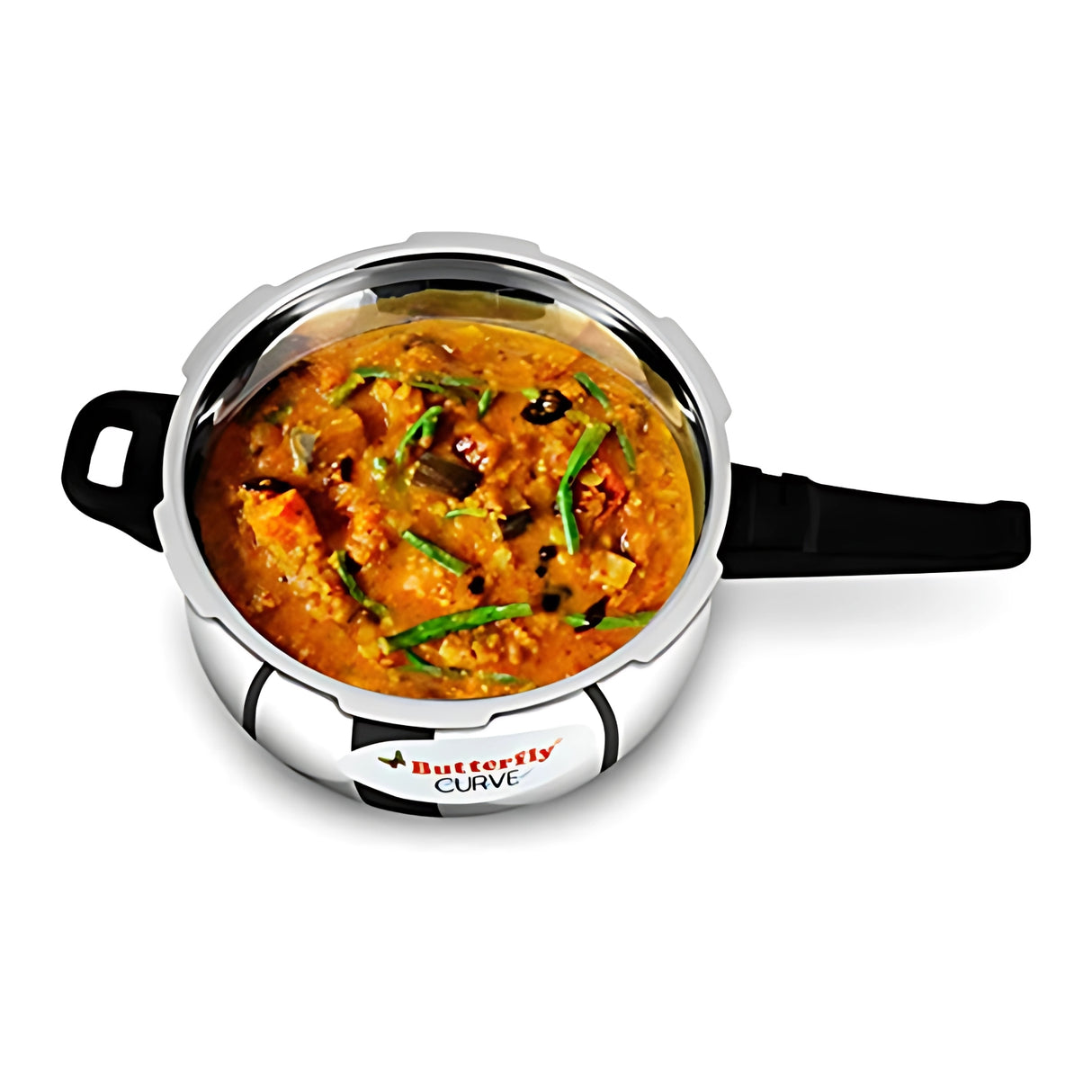 Butterfly Curve SS Pressure Cooker 5.5 L_3