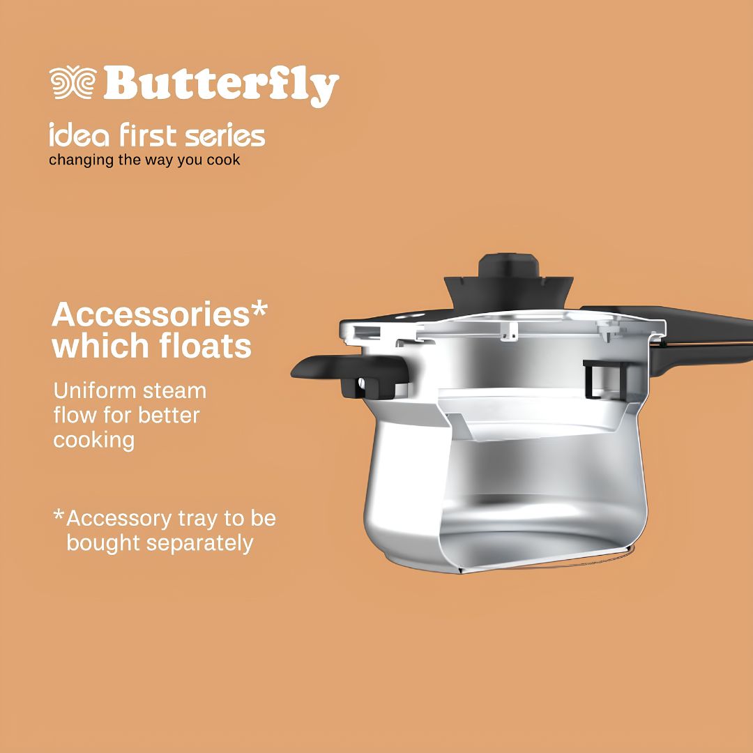 Butterfly Duo Curve Stainless Steel Pressure Cooker 5 L_Features 2