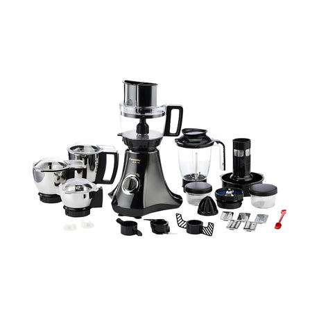 Butterfly Elektra 1 HP Food Processor High-Power 1 HP Motor - Black_Front View