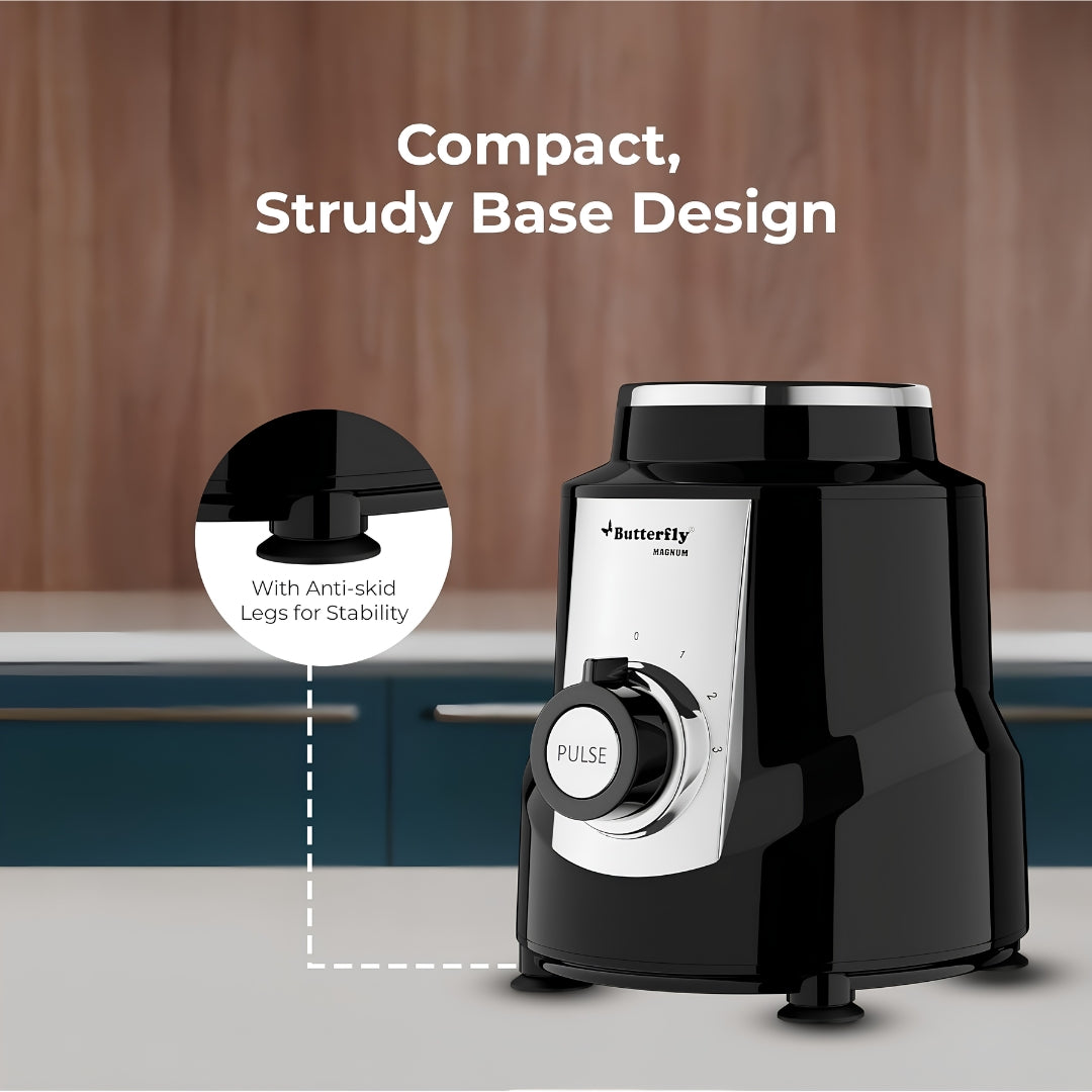 Butterfly Magnum 3 Jar Mixer Grinder 900 Watts - Black_Feature_3