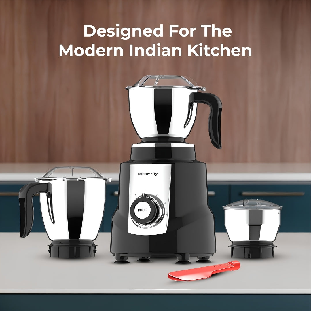 Butterfly Magnum 3 Jar Mixer Grinder 900 Watts - Black_Feature_4