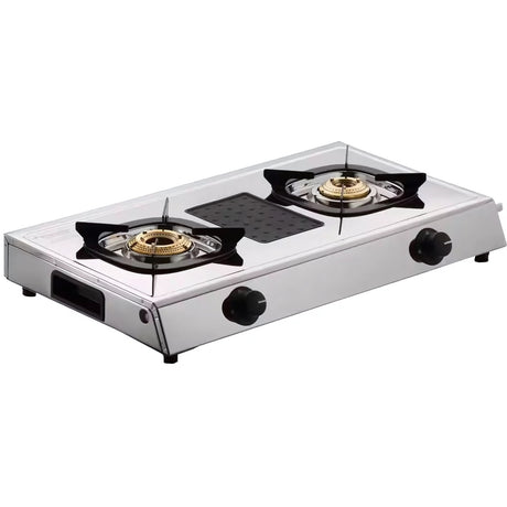 Butterfly Matchless 2B LPG Gas Stove 2 Burner - Silver_1
