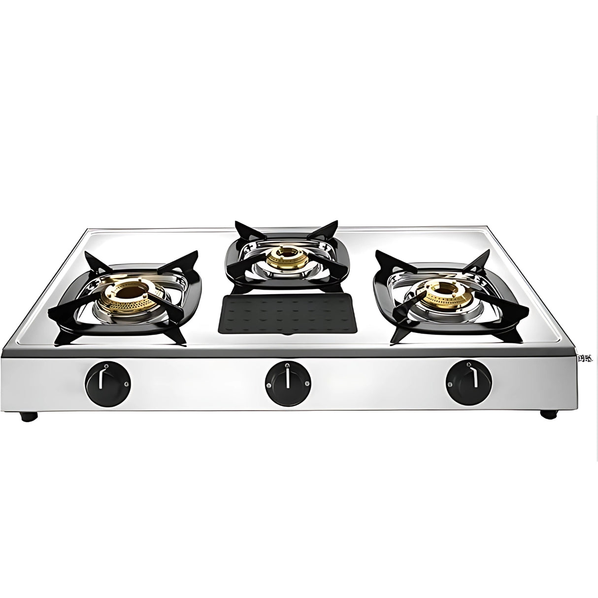 Butterfly Matchless 3Burner Gas Stove Stainless Steel -  Silver_2