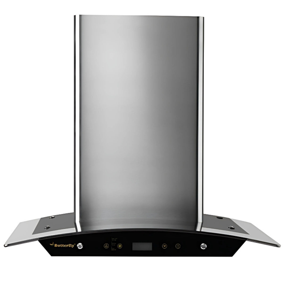 Butterfly Reflection Plus 1200 m³/h Suction Auto Clean Chimney 90 cm – Silver_1