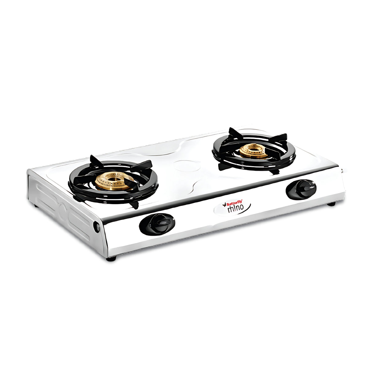 Butterfly Rhino D/B LPG Stove Online –  Energy-Efficient Gas Stove with Easy-to-Clean Burners for Safe and Reliable Cooking - Buy Online at Chera Home Junction Coimbatore