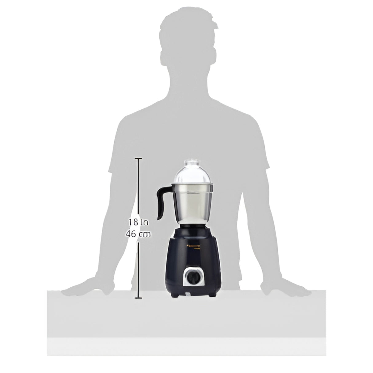 Butterfly Stallion 750W Mixer Grinder – 4 Jars - Black_4