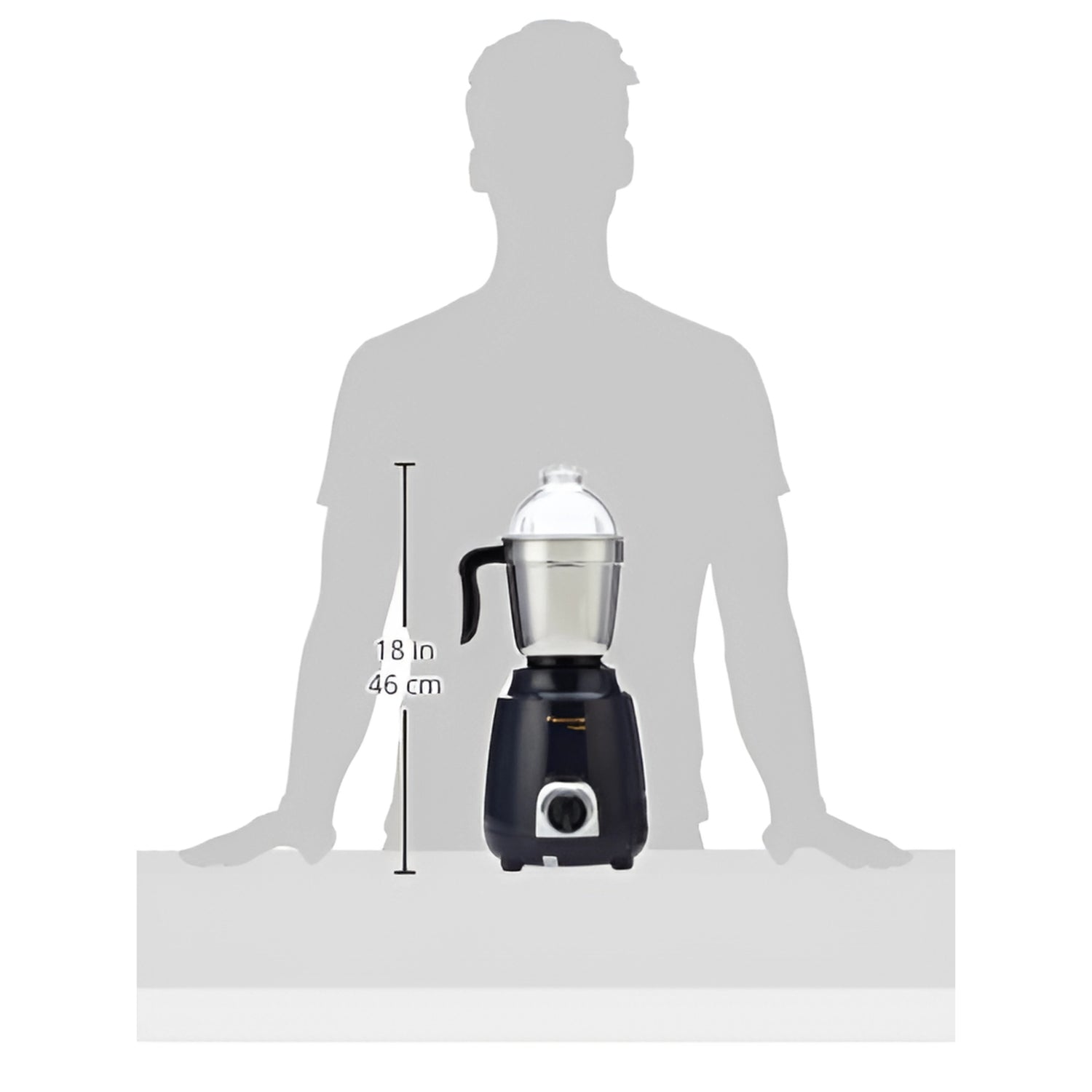 Butterfly Stallion 750W Mixer Grinder – 4 Jars - Black_4