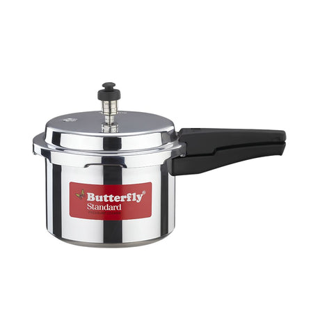 Butterfly Standard Aluminium Pressure Cooker 3 L_Front View