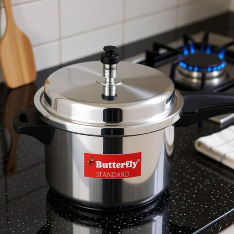 Butterfly Standard Aluminium Pressure Cooker 5 L_Features 1
