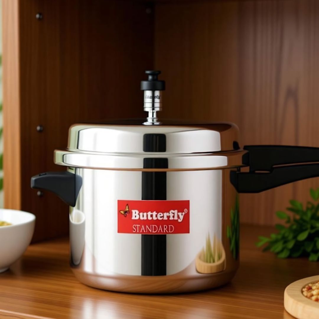 Butterfly Standard Aluminium Pressure Cooker 5 L_Features 2