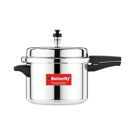 Butterfly Standard Aluminium Pressure Cooker 5 L_Front View