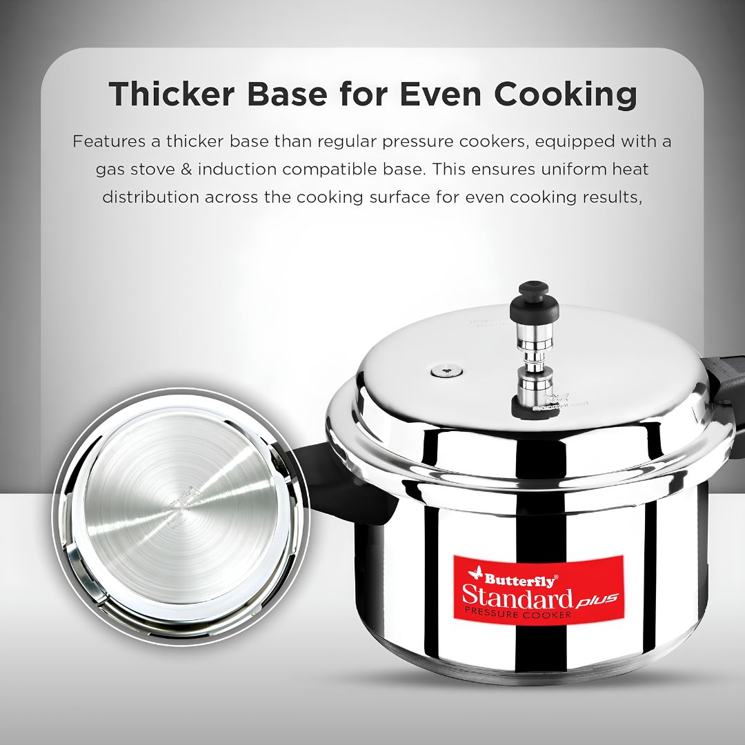 Butterfly Standard Plus Aluminium Pressure Cooker 12 L_Features 2