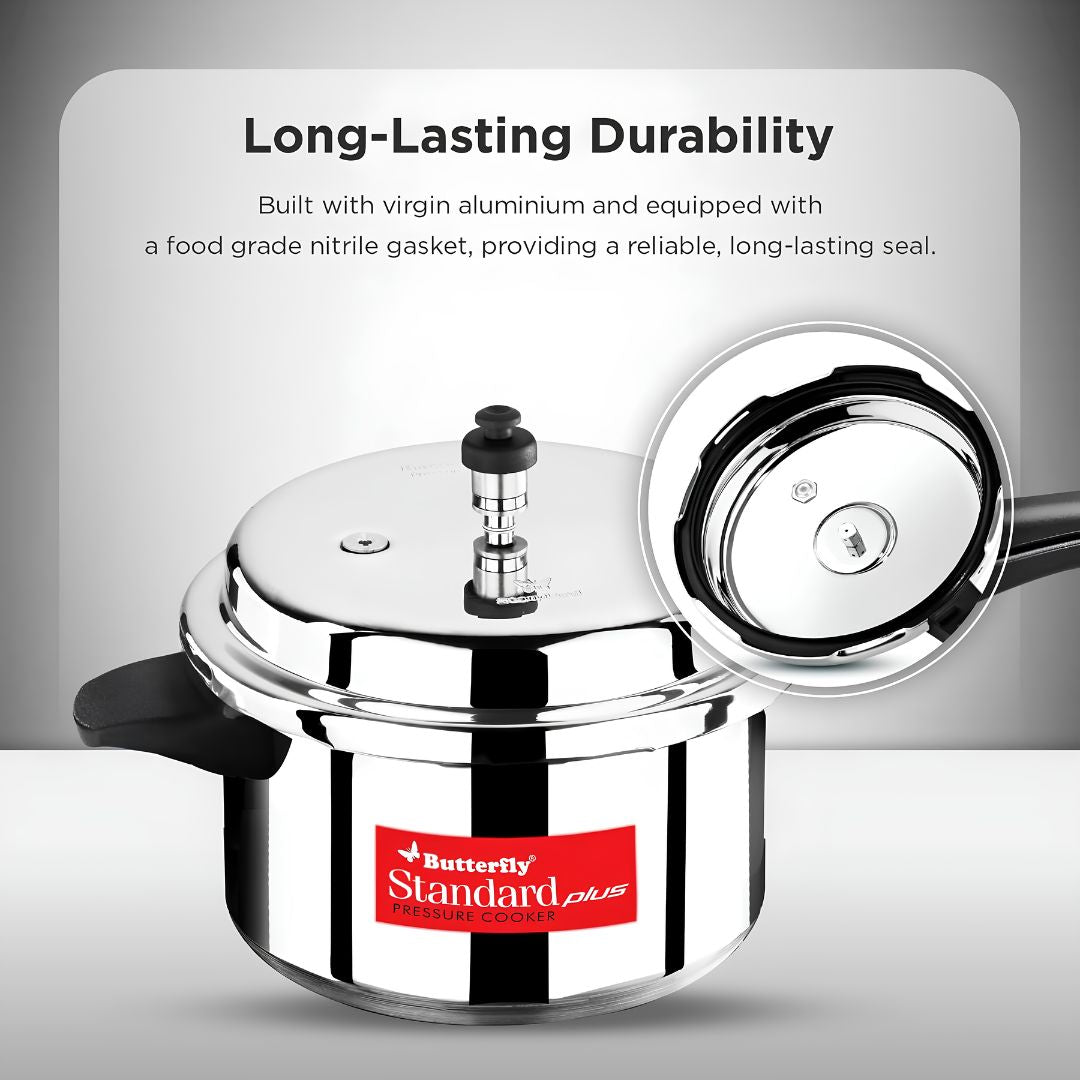 Butterfly Standard Plus Aluminium Pressure Cooker 12 L_Features 3