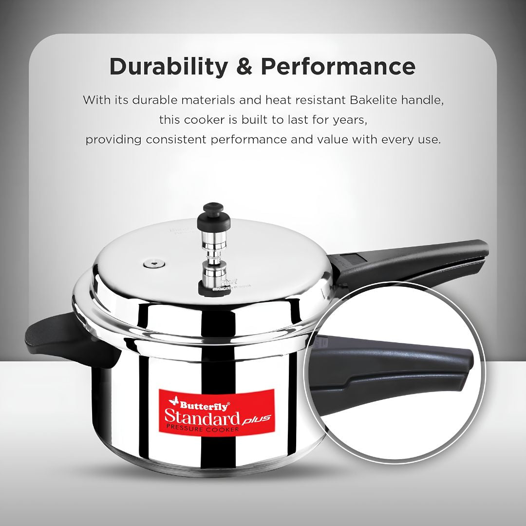 Butterfly Standard Plus Aluminium Pressure Cooker 12 L_Features 4