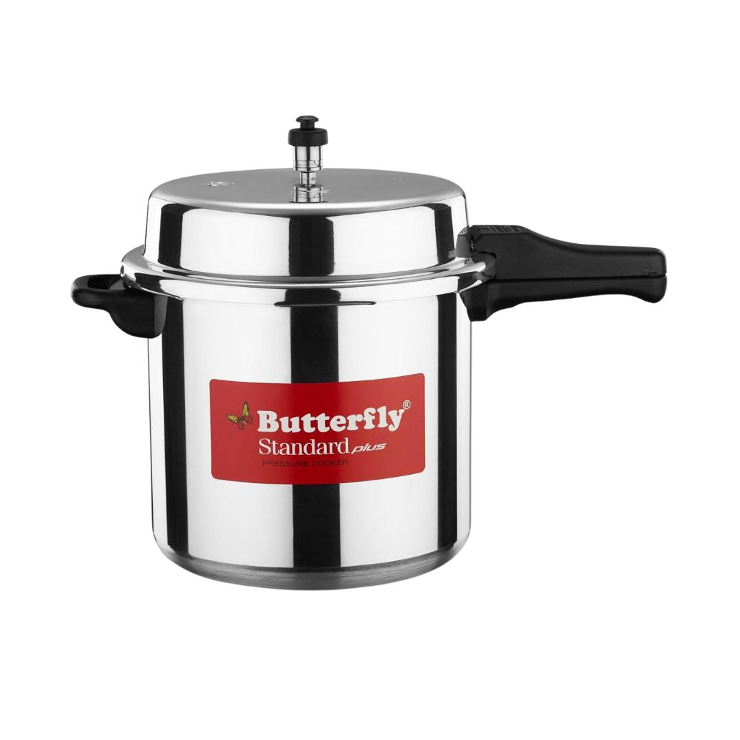 Butterfly Standard Plus Aluminium Pressure Cooker 12 L_Front View