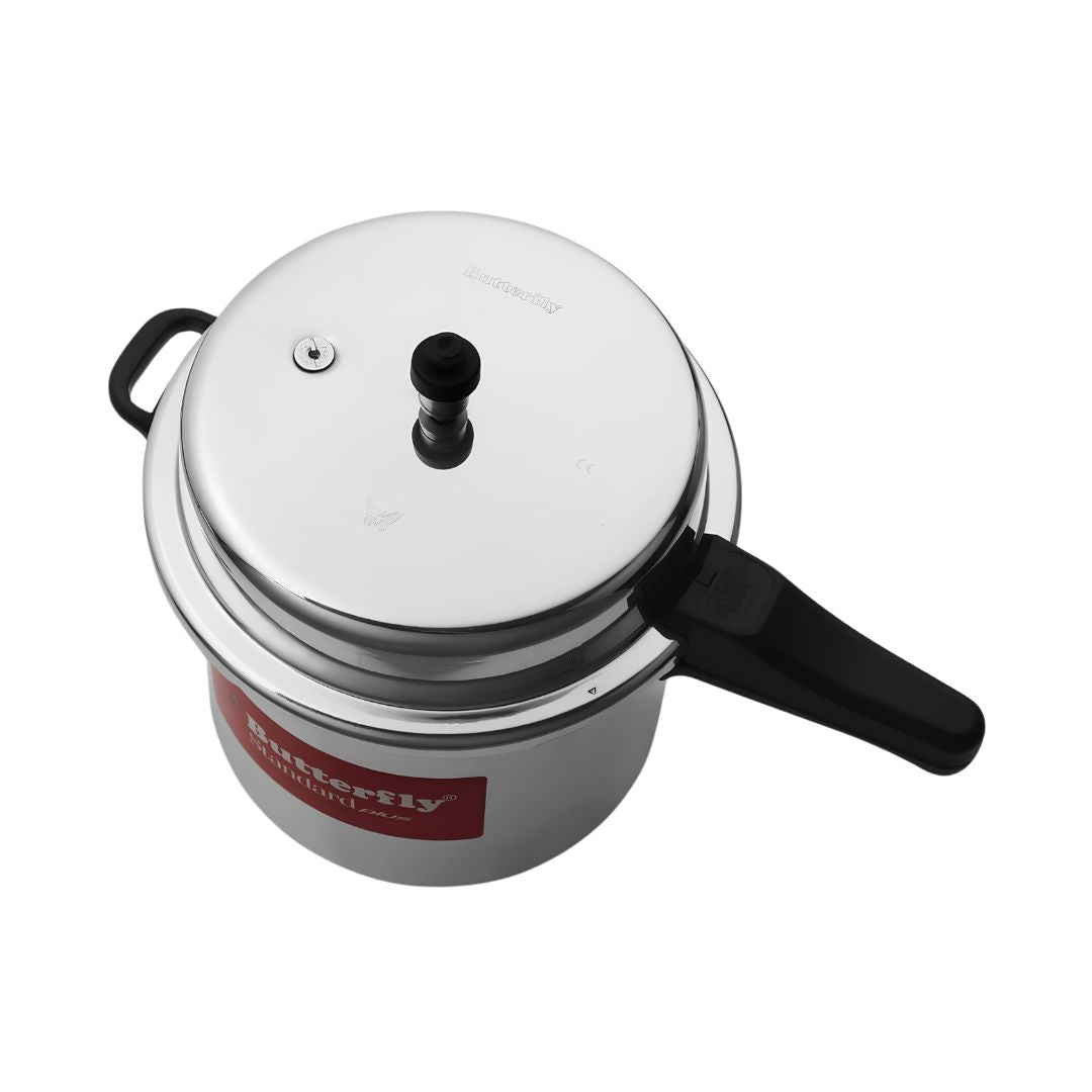 Butterfly Standard Plus Aluminium Pressure Cooker 12 L_Up View