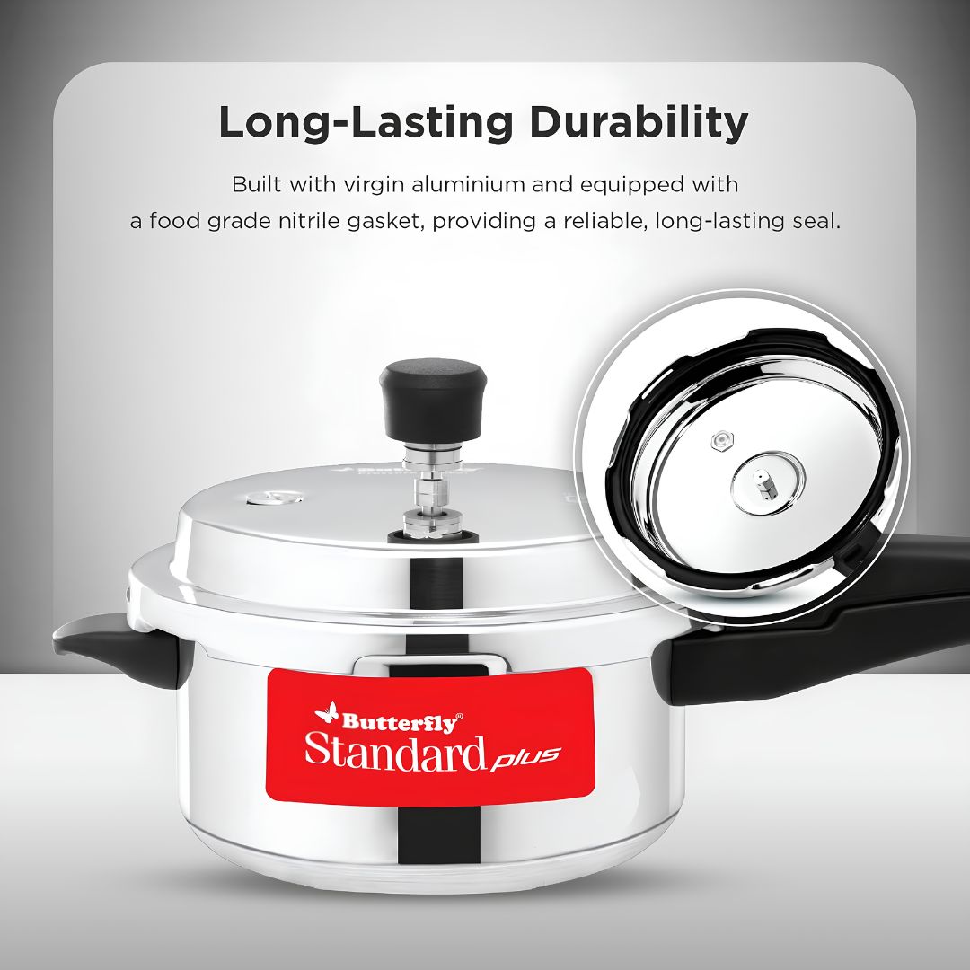 Butterfly Standard Plus Aluminium Pressure Cooker 3 L_Features 3