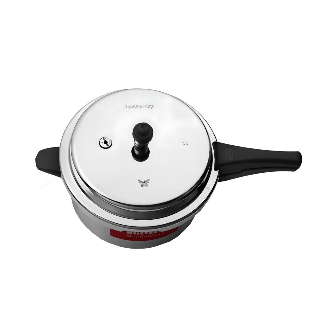 Butterfly Standard Plus Aluminium Pressure Cooker 5 L_Up View