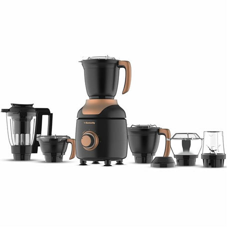 Butterfly Ziera Black 1000 Watt 6 Jars Mixer Grinder - Black_1