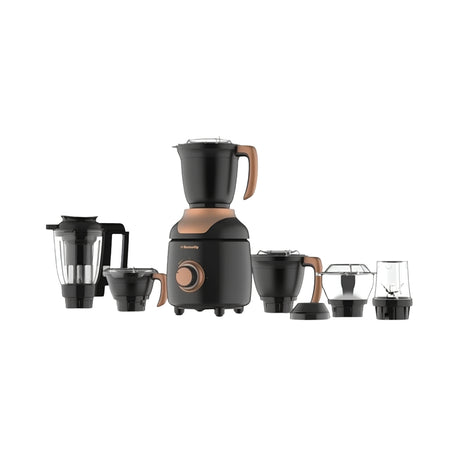 Butterfly Ziera Black 1000 Watt 6 Jars Mixer Grinder - Black_Front View