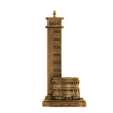 Chennai Lighthouse Marina 8 In Sculpture - Antique Bronze