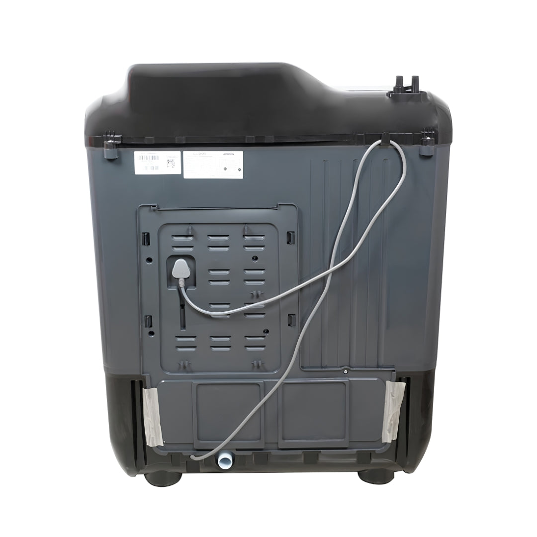 Lloyd GLWMS90HSGEX Semi Automatic Top Load Washing Machine 9 kg - Black