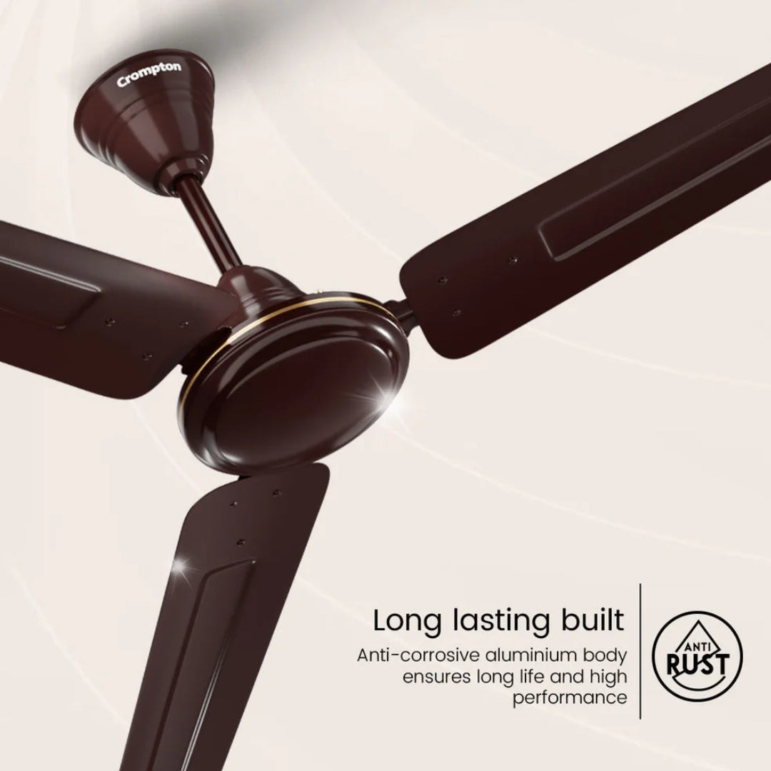 CROMPTON SEA BREEZE BROWN CEILING FAN 1200 MM3