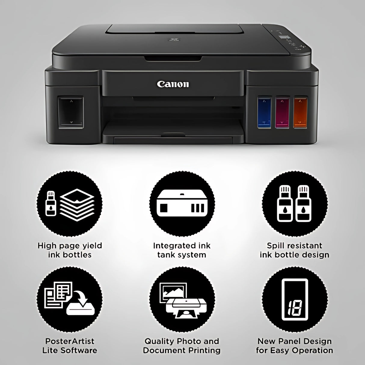 Canon Pixma G2010 All-in-One Printer - Black