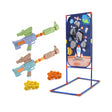 Chanak Space Explorer Air Gun 2 Blasters and Scoring Net Set - Brown and Green_1
