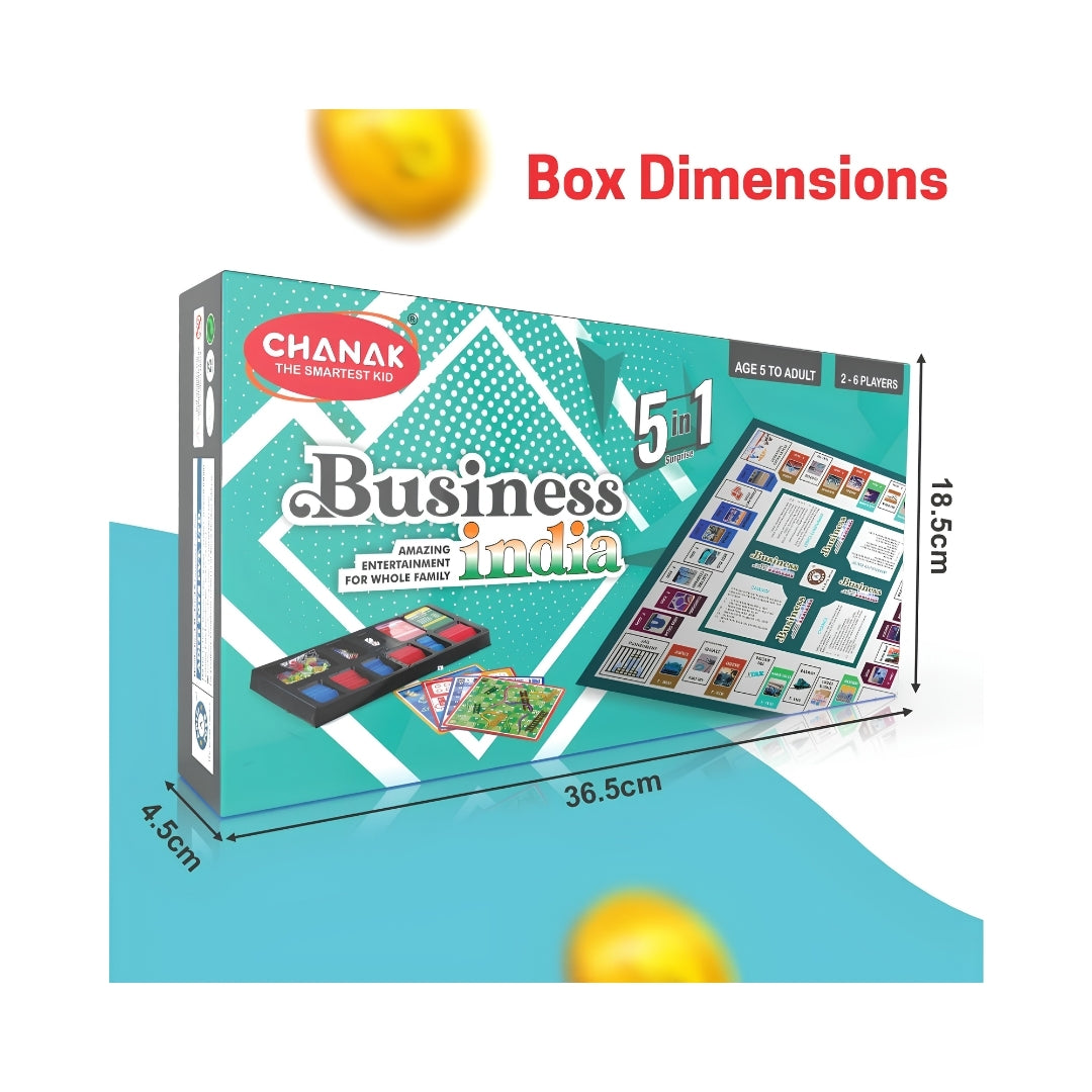 Chanak 5 In 1 Game Box Dimension_4