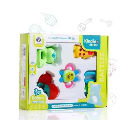 Chanak Baby Kinder Rattles 6 PCS Set Box Image_2