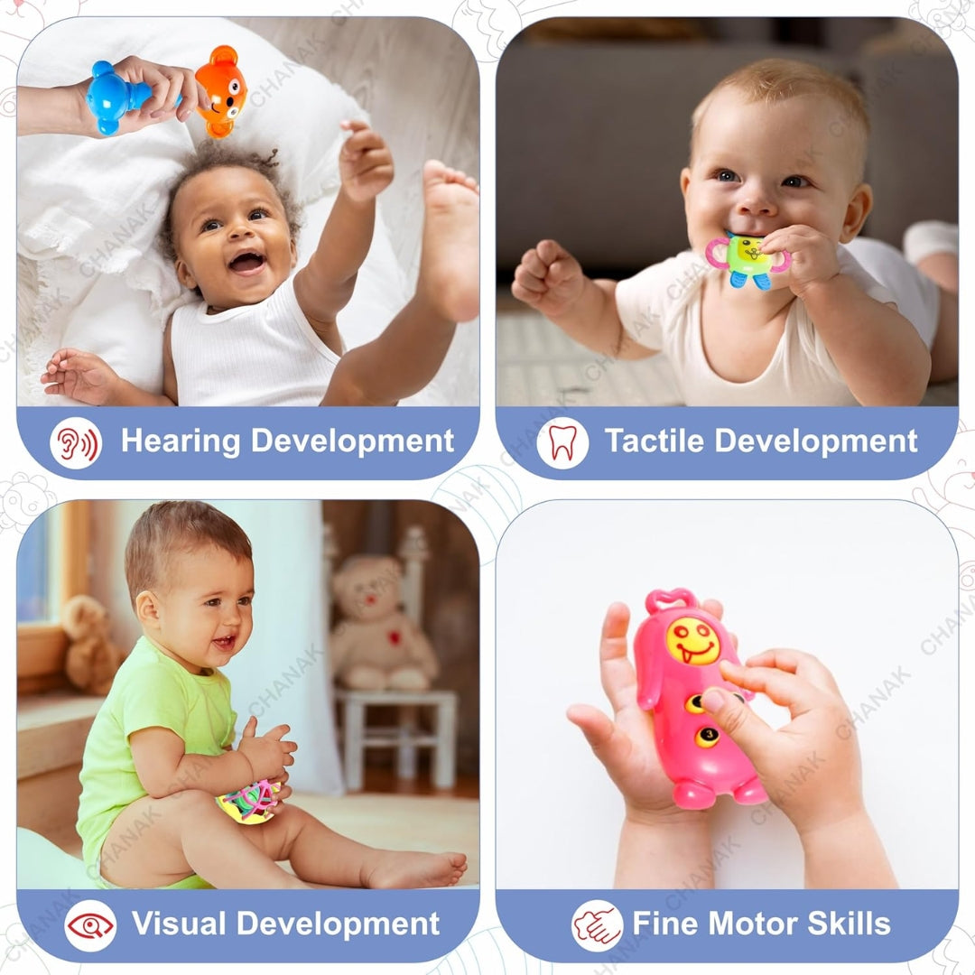 Chanak Baby Kinder Rattles 8 PCS Set Key Features_8