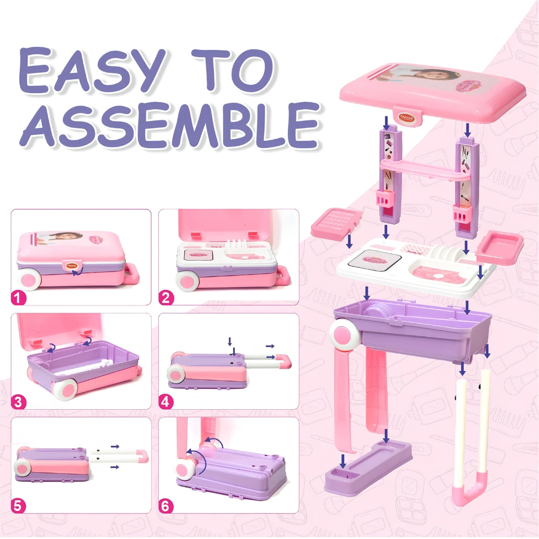Chanak Big Beauty Set Trolly - Multi Colour (7)