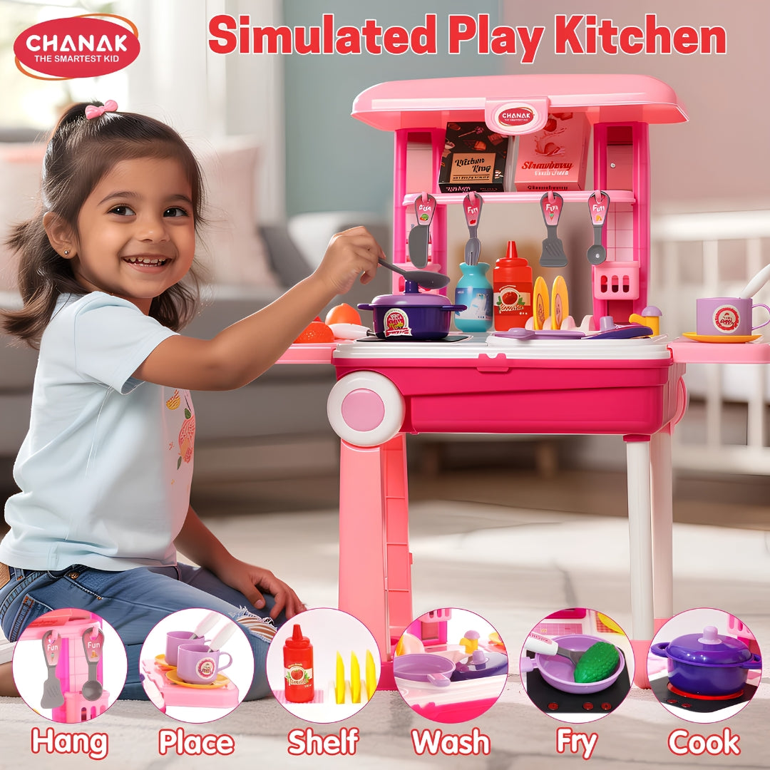 Chanak Big Kitchen Set Trolly Key Feature_13