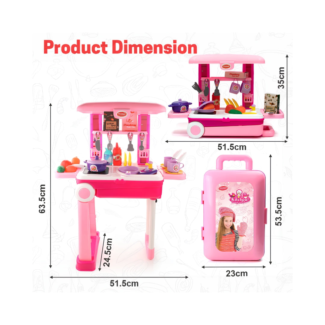 Chanak Big Kitchen Set Trolly Product  Dimension_4