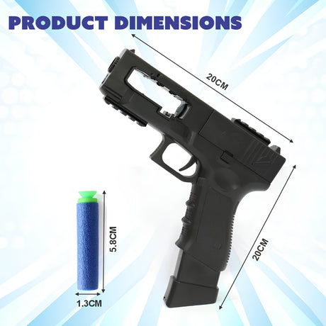 Chanak Black Commando 30 Dart Gun - Black-2
