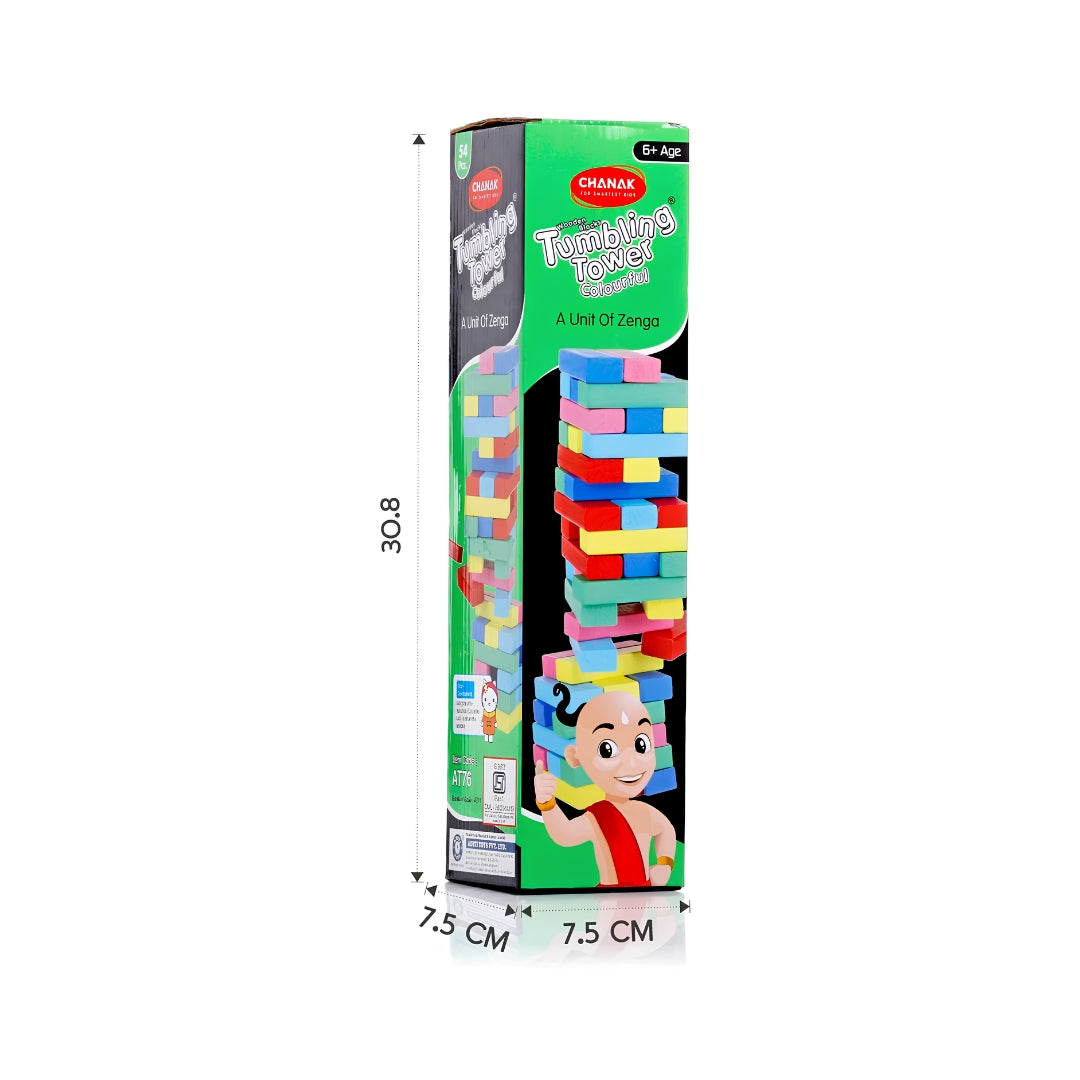 Chanak Colorful Tumbling Tower Dimension_5