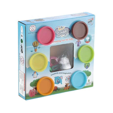 Chanak Creative Dough 50g Gift Pack 6 Pcs Set Product Box View_2